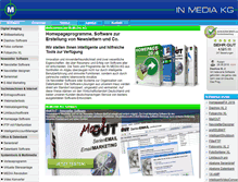 Tablet Screenshot of in-mediakg.de